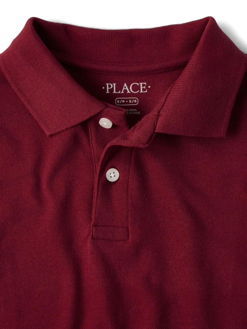 NWT The Children's Place Kids' Polo Shirt - Burgundy